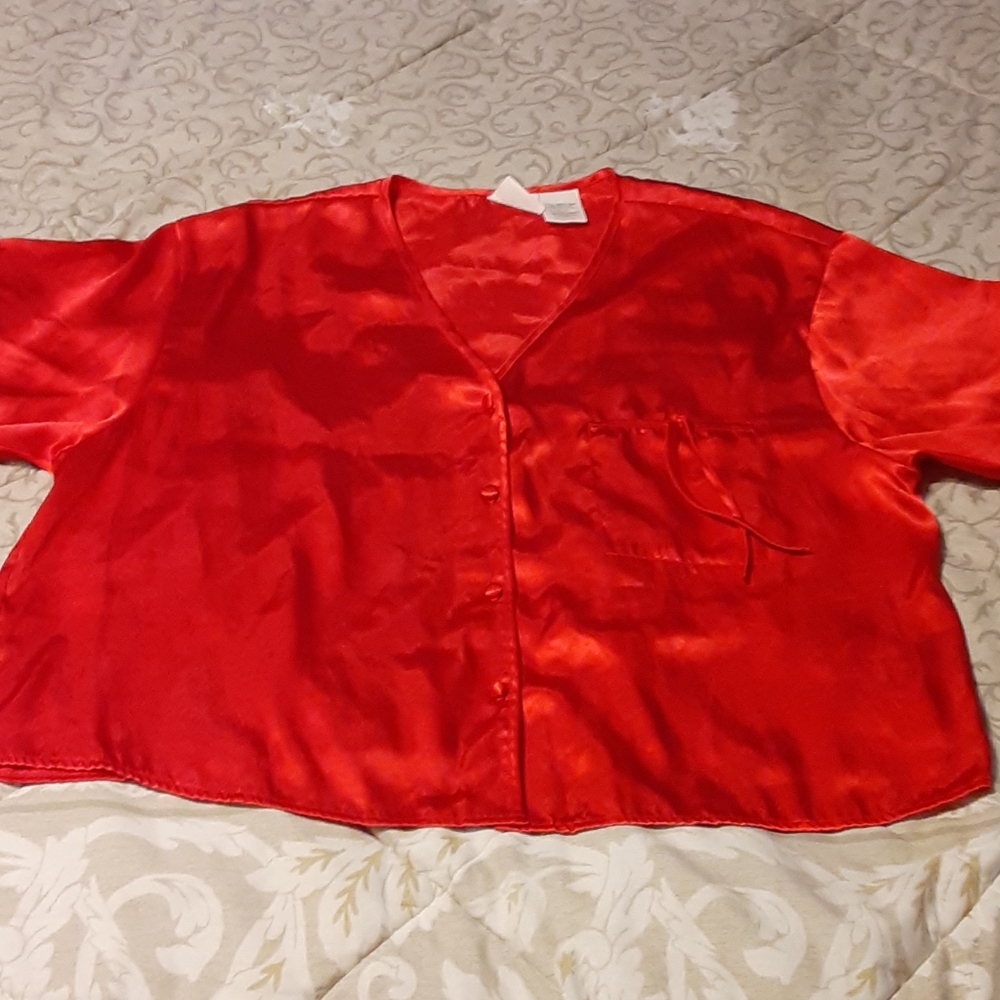 Red Pajama Set - Picture 3 of 6